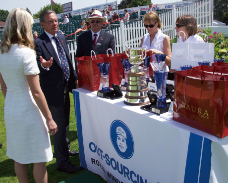 The Royal Windsor Cup（ロイヤルウィンザー・カップ2018）の副賞としてGAURAの水素水製品を提供させていただきました。
